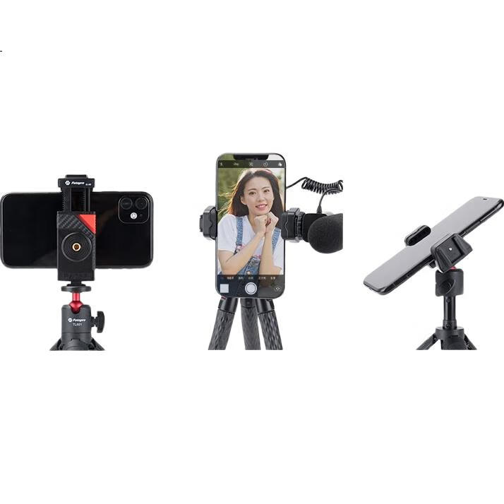 Штатив Fotopro SJ-89 для стриминга с креплением для телефона, микрофона и аксессуаров