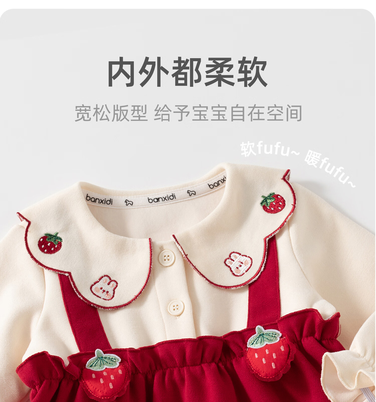 Banxidi Girls Dress Spring 2026 New Stylish Baby Princess Dress Birthday Dress Infant Dress New Year Dress Spring 2