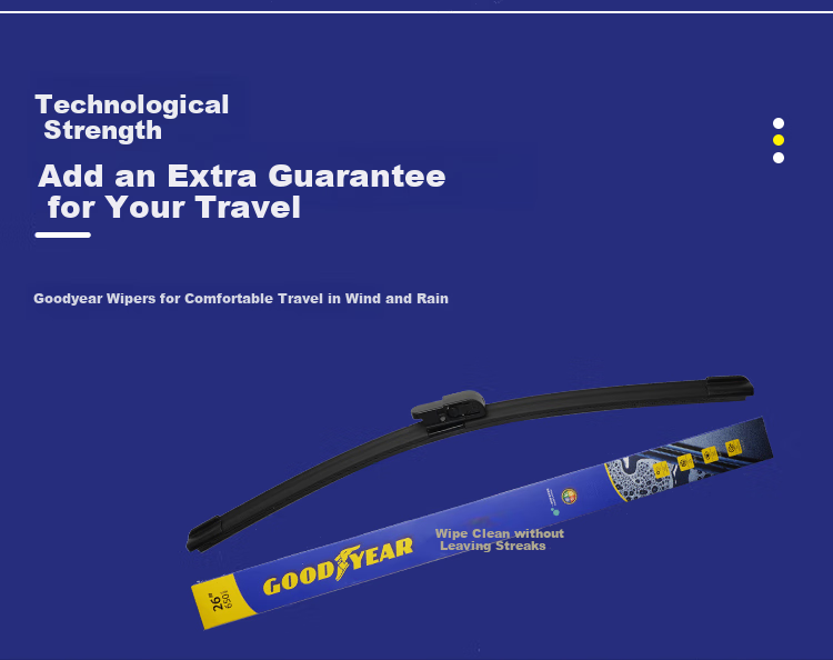 Goodyear Windshield Wiper Blades for Wuling Hongguang Mini, Specially Designed for 2020-2024 Models, Frameless Wiper Blades for Hongguang Mini Cars 3