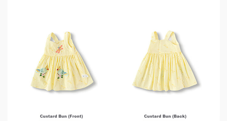 BALABALA Baby Girl Dress, Toddler Princess Dress, Summer Outfit, Chinese Style, Exquisite And Fashionable 8
