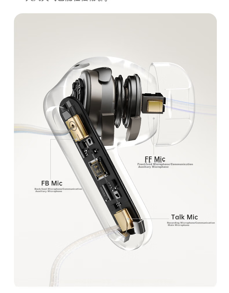 IKF C01 Clip-On Bluetooth Headphones, Wireless Open-Style Bone Conduction, Not In-Ear, for Running And Sports, AI Calling, Noise Reduction, Long Battery Life, Suitable for Huawei And Xiaomi, Midnight Black 18