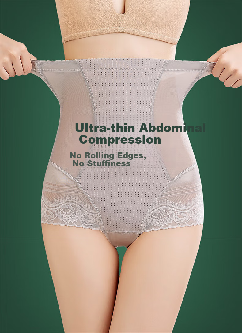 Bejirog Shaping Butt-Lifting Tummy Control Pants for Women, High-Waisted Shapewear Yoga Shorts, Thin Summer Style, Seamless Floating Pants, Safety Shorts 2