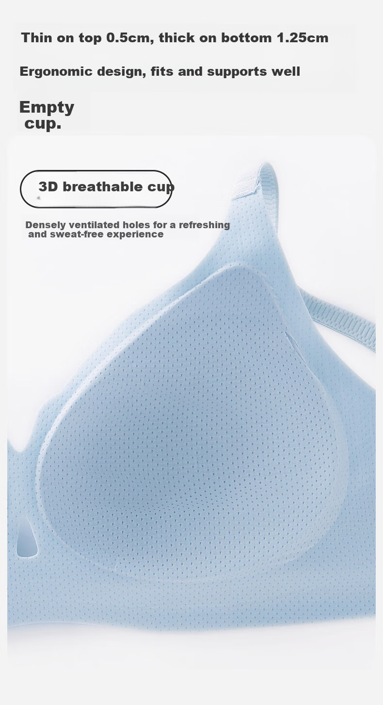 FENTENGCARE Wireless Bra for Women, Sexy Breathable Hollow-Out Lifting Push-Up Bra to Gather Side Boob, Underwear Brassiere Gift for Wome 4