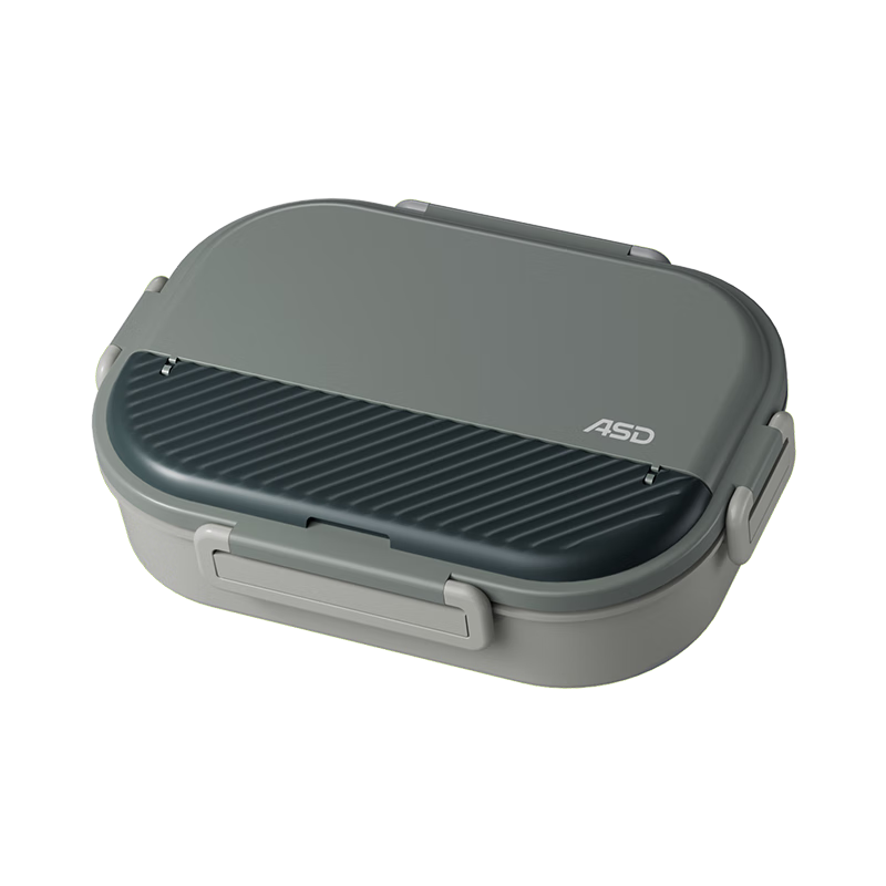 ASD 316L Stainless Steel Lunch Box Student Office Worker Heating Insulated Bento Box RWS15H13WG-B