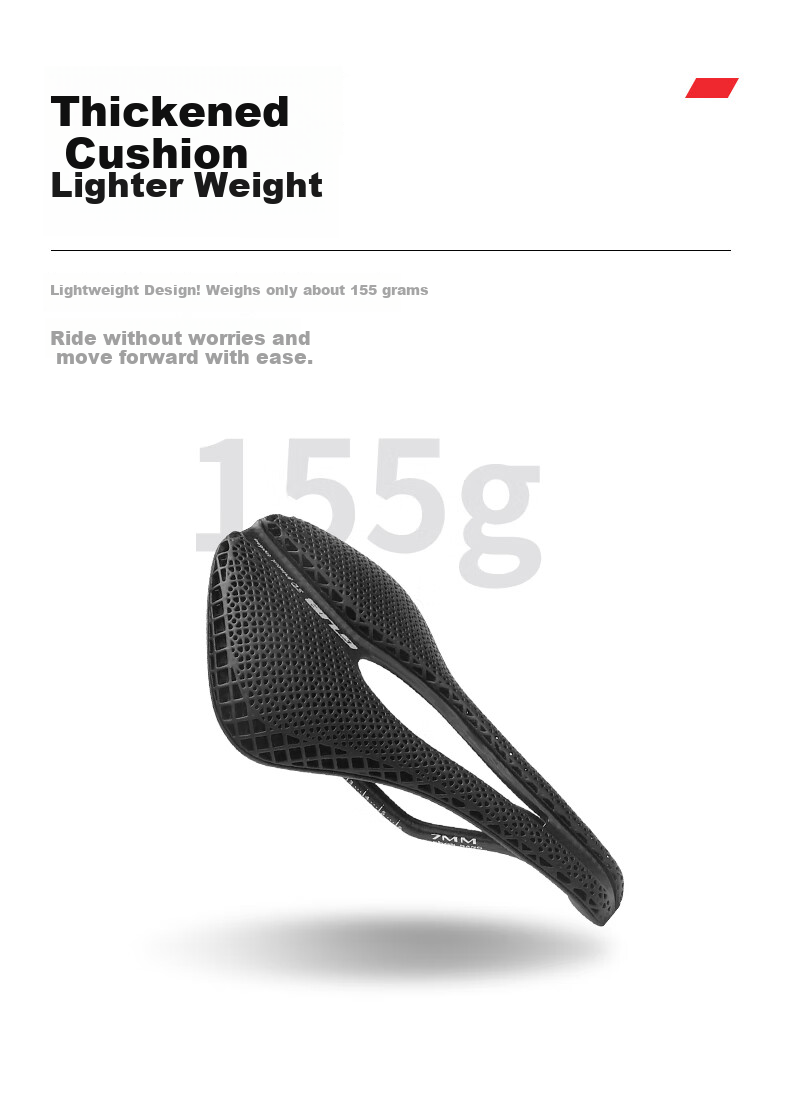 GUB 3D Printed Cushion, Carbon Fiber, for Racing Road And Mountain Bikes, Bicycle Seat, Cycling Equipment, 1176 13