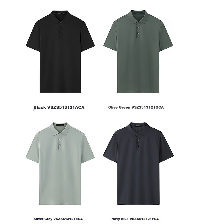YOUNGOR Summer 2026 New Youth Business Casual Short-Sleeve Polo Shirt, Black, XL (Recommended for 150-165 Lbs) 16