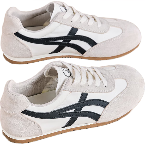 La Chapelle Women's Casual Low-Top Soft Sole Sneakers 2215B Beige Size 40