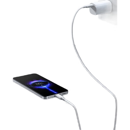 Кабель Xiaomi MI Original 3A Fast Charging (Type-C to Type-C), 1 м, белый, для iPhone 15/iPad