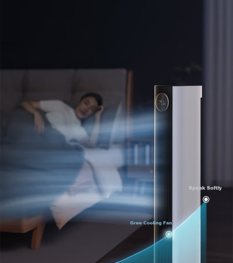 GREE [Plasma Sterilization], Remote Control Cold Air Fan, Cooling Fan, Humidifying Home Use Cold Air Machine, Aromatherapy Water-Cooled Cooling Fan, Air Conditioning Fan KS-06S70Dbg 13