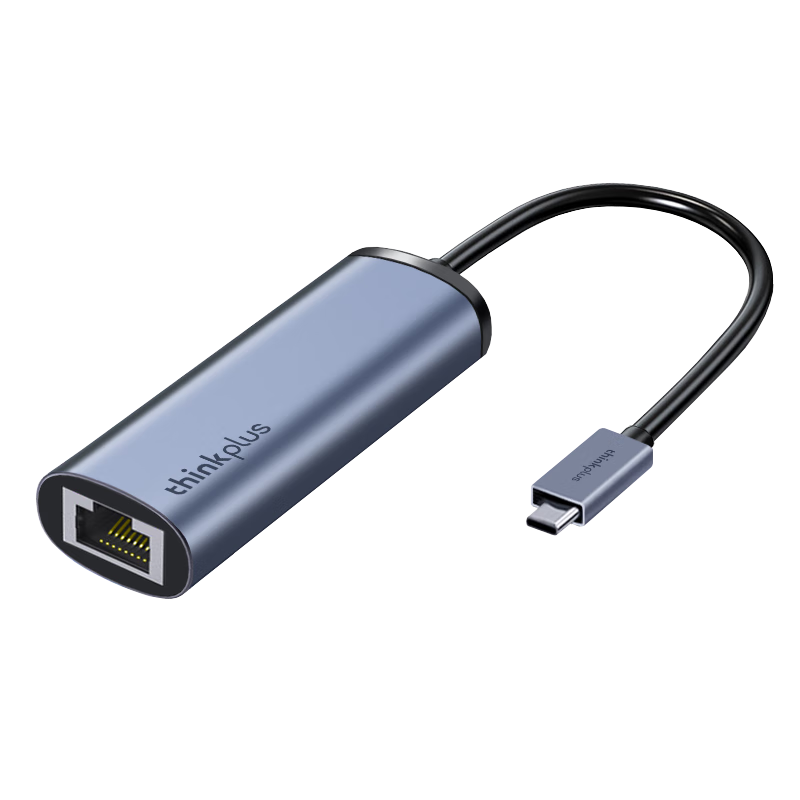 ThinkPad Lenovo Type-C Expansion Dock, RJ45 Gigabit Ethernet Adapter, Laptop Adapter, Compatible with Apple Xiaomi Huawei Laptops, Metal LRC2
