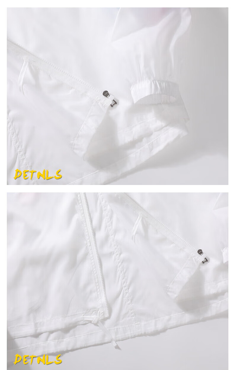 JEEP SPIRIT Men's Windbreaker Jacket for Spring, Autumn And Winter Outdoor Sports Coat with Hood, Three-In Ivory White 4XL 13