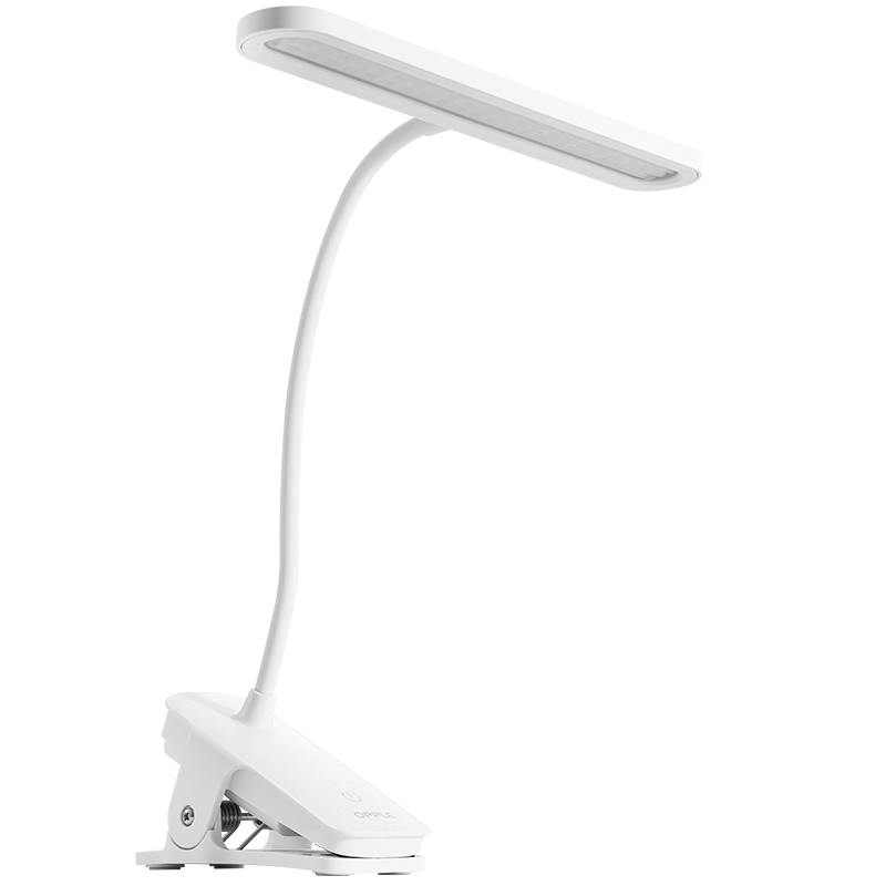 OPPLE LED Touch Control Dimmable Rechargeable Clip-On Desk Lamp for College Students, Bedroom, Dormitory, Children's Home Use - Xiao Bo