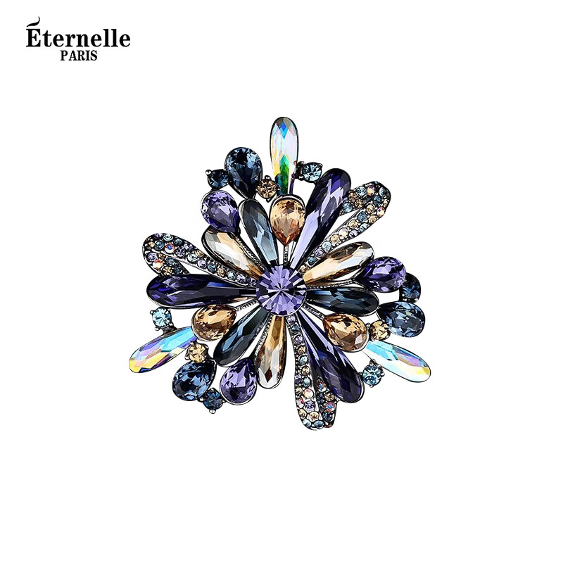 Eternelle French Original Design Brooch, High-End Elegant Autumn And Winter Accessory, Lapel Pin, Corsage, Women's Birthday Gift