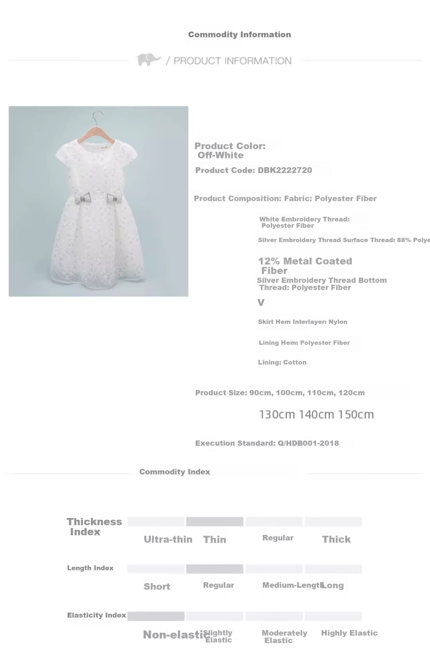 DAVE & BELLA [High-End Formal Dress], Girls' Princess Dress, Summer Wear, High-End Embroidered Skirt, Elegant Princess Dress 5