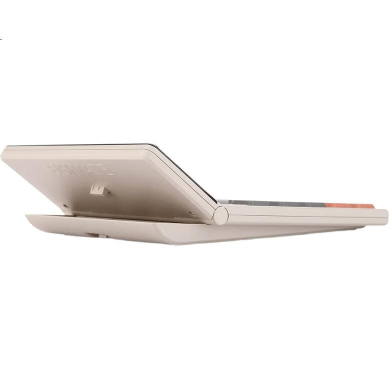 SHARP EL-8128 Калькулятор настольный, большой экран, большие клавиши, для бизнеса и офиса (слоновая кость)