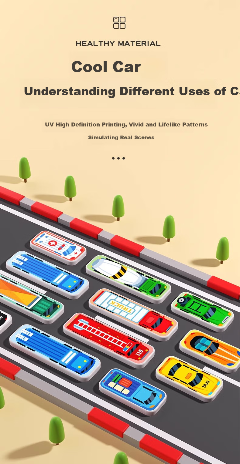 Quran, Car Parking Puzzle, Sliding Puzzle, Educational Toy for Children, Gift for Kids Aged 3-6 4