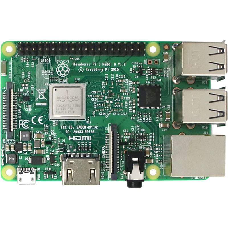 Chuanglebo Raspberry Pi 3B Model 3B Motherboard Development Board Python
