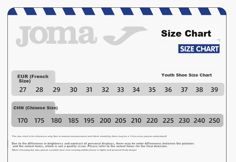 JOMA Children's Soccer Shoes, MG Short Studs, for Artificial Turf Fields, Non-Slip, Wear-Resistant, Professional Competition Football Training Shoes, Metallic Silver, Size 33 12
