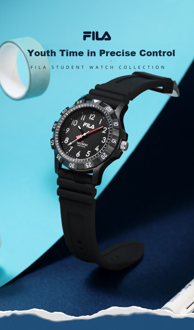 FILA Student Watch, Middle And High School Exam Gift for Boys And Girls, Children's Watch, Exam Watch, Sports Watch 6673-002 1