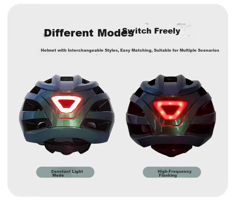 MOON Bicycle Riding Helmet, One-Piece Molded Airflow Safety Helmet, Suitable for Men And Women, Commuting, Mountain Biking, Road Cycling Equipment, Size M 7