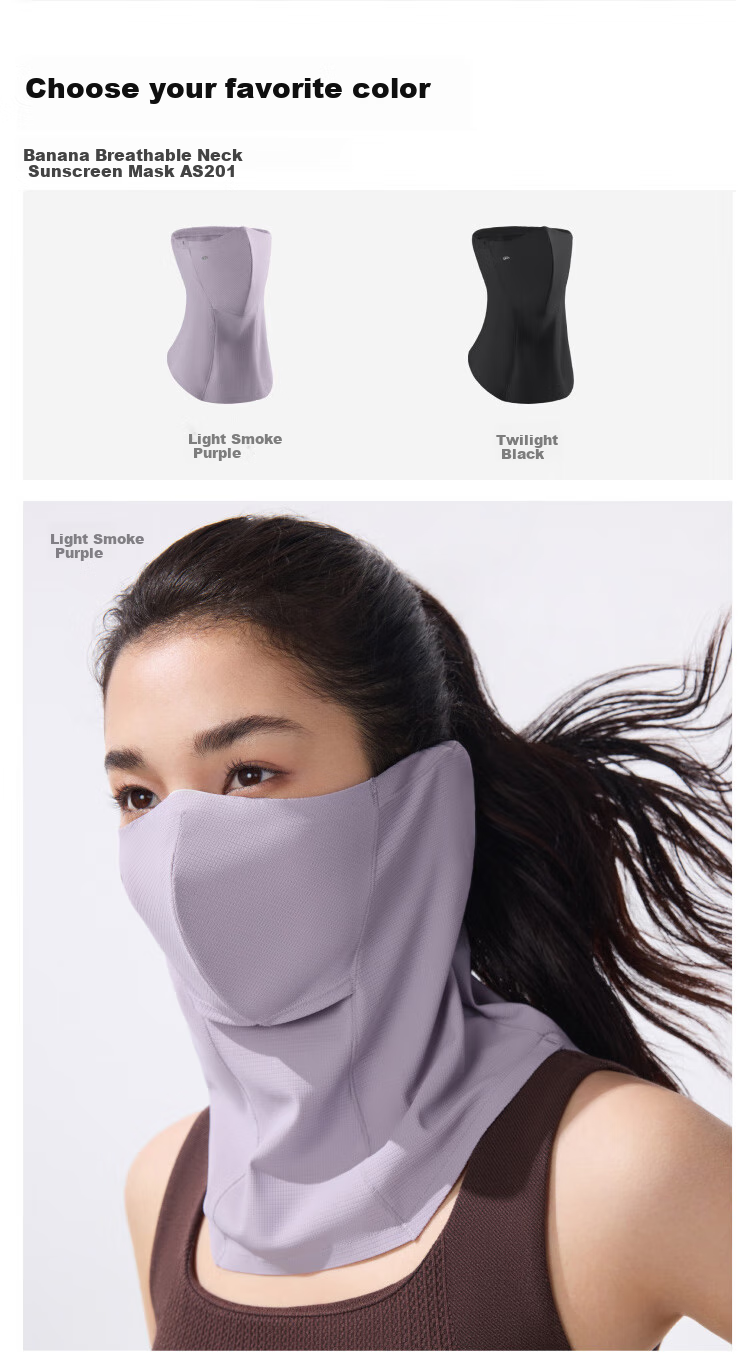 Beneunder Breathable Sun Protection Face Mask, Neck Guard for Hiking, Men's Cycling Mask, Neck Gaiter for Women, UV Protection And Sun Protection Neck Warmer 25