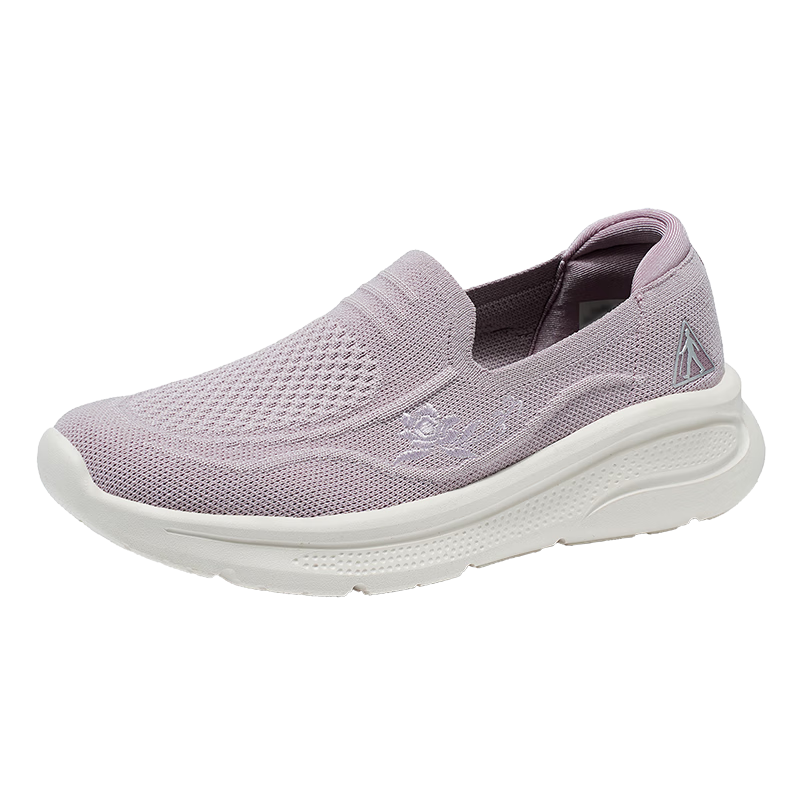 Zulijian Elderly Shoes [Mother's Day Gift] Women's Breathable Mom Casual Shoes 6060K Twilight Purple Size 39