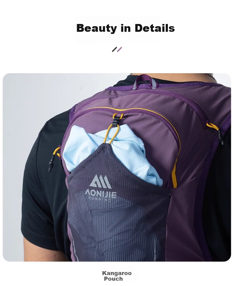 AONIJIE Trail Running Backpack, 8L Professional Outdoor Lightweight Hiking Backpack, Cycling Hydration Pack 12