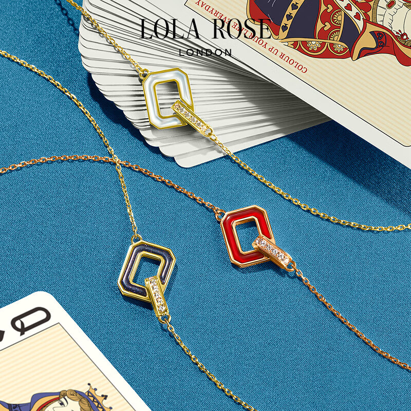 LOLA ROSE Queen Series Bracelet for Women, Blue Sandstone Birthday Gift, Holiday Present for Girlfriend, Mid-Autumn Festival Gift