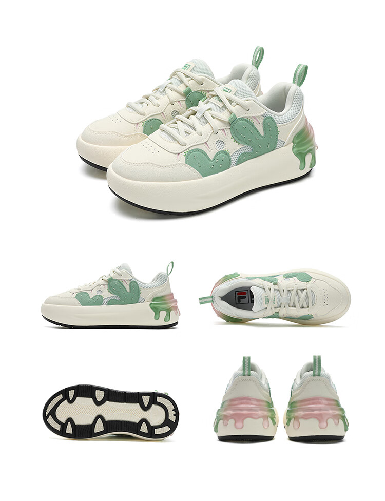 FILA Official Women's CACTI Modern Sneakers Autumn Fashion Casual Sports Shoes 42