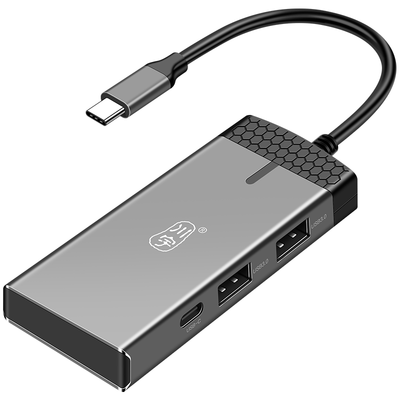 Chuanyu Type-C Expansion Dock USB-C to HDMI Converter Splitter SD/TF Card Reader Compatible with Huawei Apple MacBook 7-In HDMI+PD Fast Charging+USB/C*3