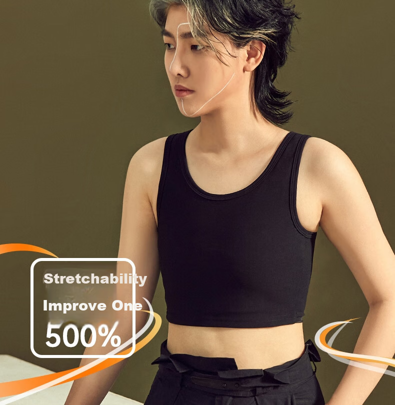 Bejirog Chest Binder, Bra for Large Breasts, Minimizing Vest, Chest Wrap for Women, Student Chest Shaper, Sports Bra 2