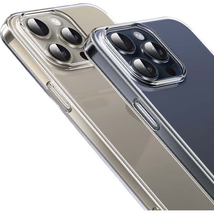 Чехол ESCAPE для Apple iPhone 16 Pro Max, прозрачный, ультратонкий, противоударный, из мягкого TPU, простой и стильный дизайн