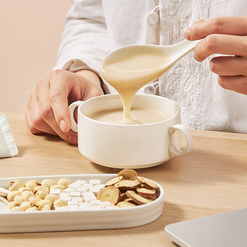 江中猴姑米稀人参米糊15天装养胃早餐猴菇流食中老年营养长辈礼盒450g