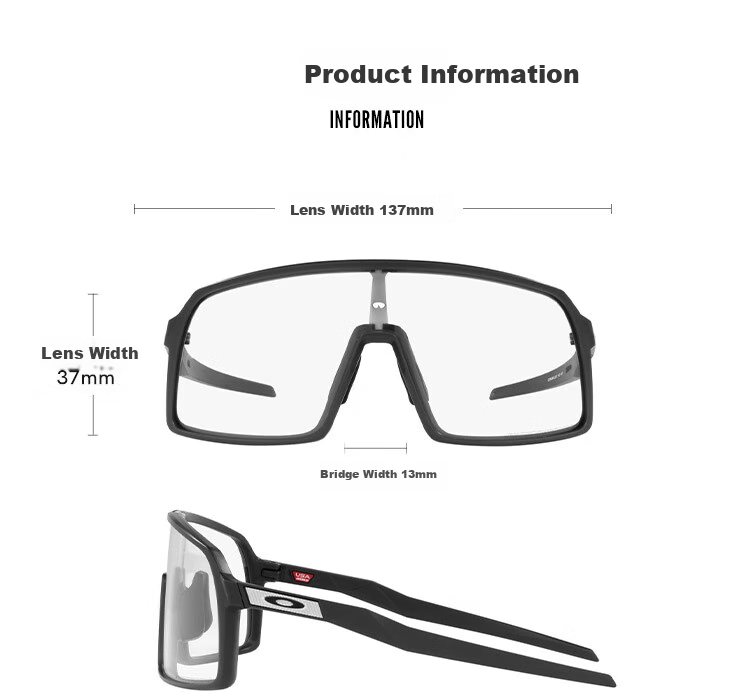 OAKLEY Sunglasses, Cycling Goggles for Men And Women, Frameless EV ZERO Series, 0OO9406A94063337 1