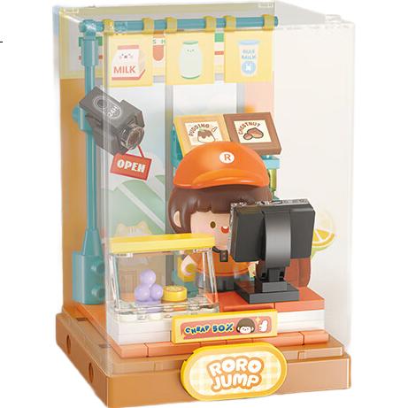 Конструктор "Feimi (Femibox)", совместимый с LEGO, игрушка-конструктор для детей, подарок на Новый год, день рождения, "Мясной соус", слепая коробка, 6 стилей S44044