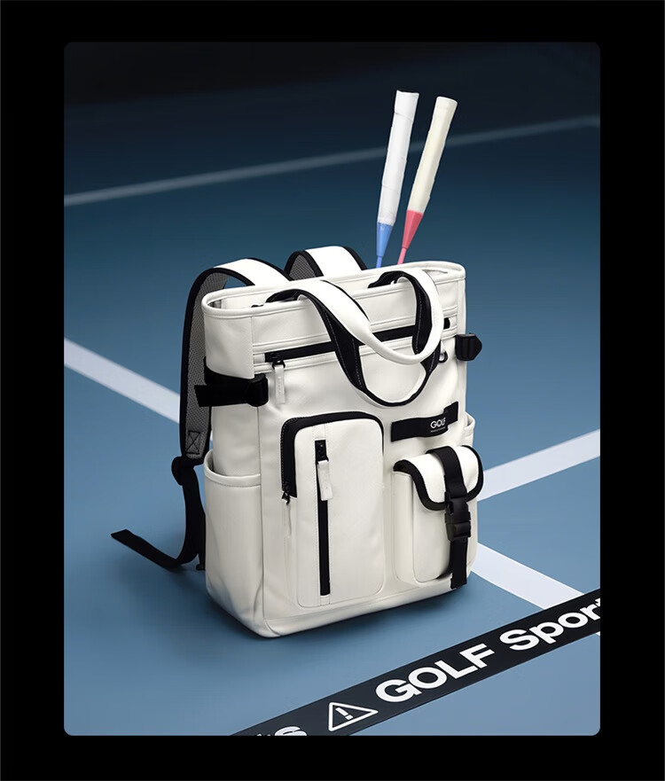 GOLF Backpack for Men, Tennis And Badminton Bag, 15.6-Inch Laptop Backpack, Student Schoolbag, Travel Sports Backpack for Wome 6
