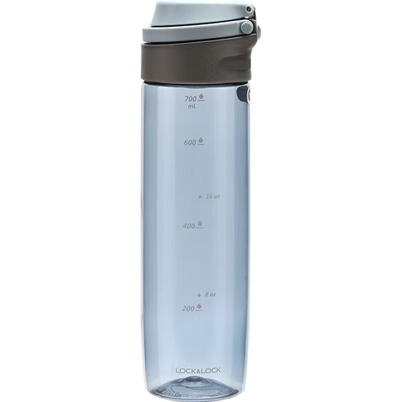 Бутылка для воды LOCK&LOCK "One-Button Sports Water Bottle", пластиковая, 750 мл, синяя