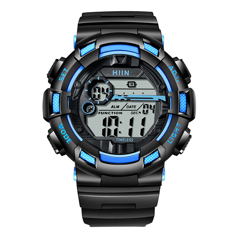 Light Shadow Moment Kids Watch Boys Student Digital Watch Trendy Waterproof Luminous Alarm Clock Youth Sports Junior Boys Watch