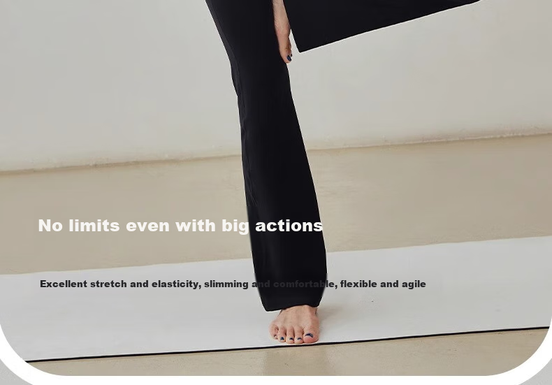 Gigt Yoga Pants for Women, Slightly Flared, Cool And Draping, Slimming, Nude-Like, Suitable for Outdoor Wear, Waist-Cinching, Butt-Lifting, Sports And Daily Fitness Pants 13