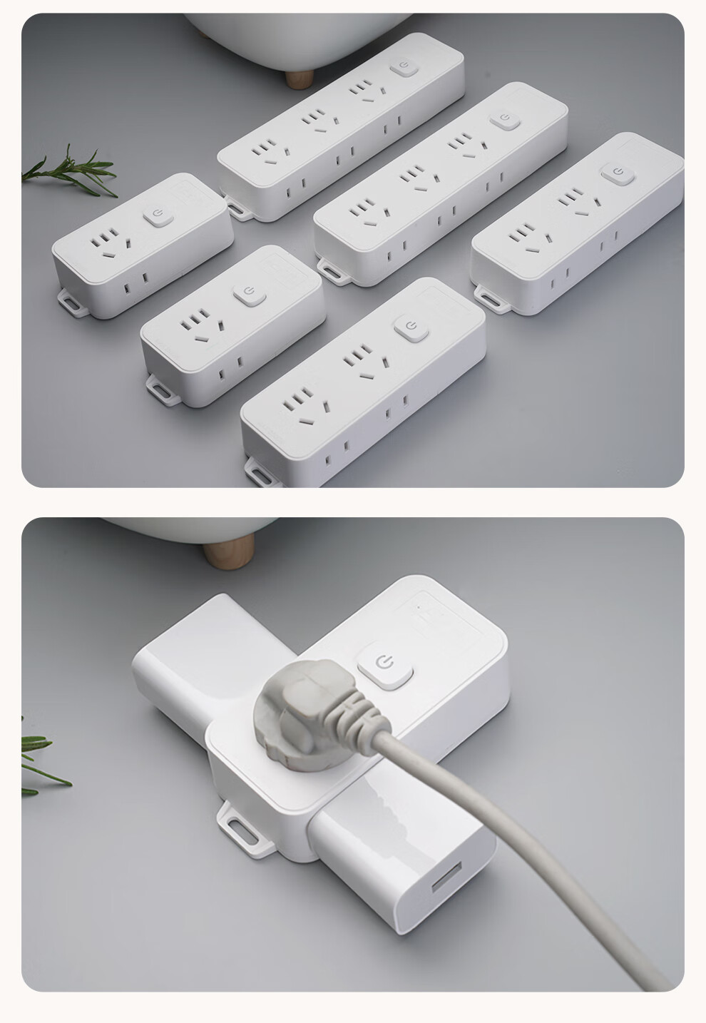 Cici New National Standard Socket/Power Strip/Extension Board/Power Board/White Wireless Side Plug CC-B131 [No Cable, Requires Self-Wiring] 9