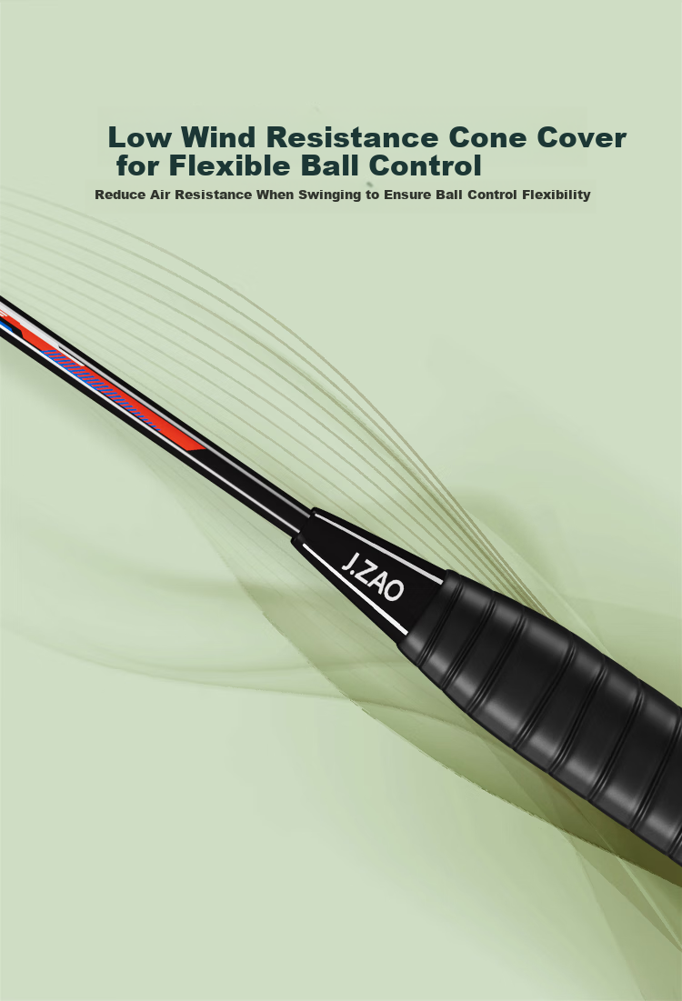 JD Original Full Aluminum Frame Badminton Racket, Li Ren 500 Pro Pair Set, Includes 6 Durable Shuttlecocks 7