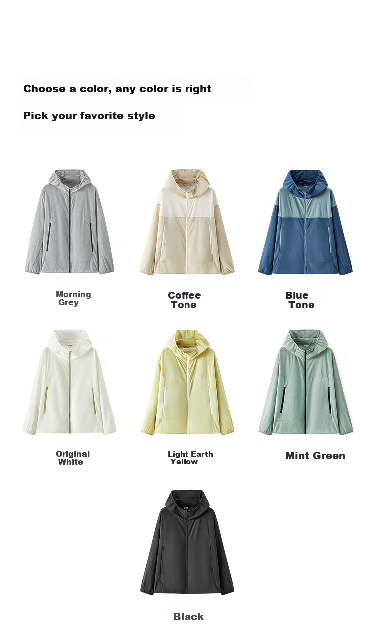 Semir Sun Protection Clothing for Men, UV-Resistant, Cool-Feeling, Triple-Protection Fishing Suit, Summer Style for Couples, 109325108102 26