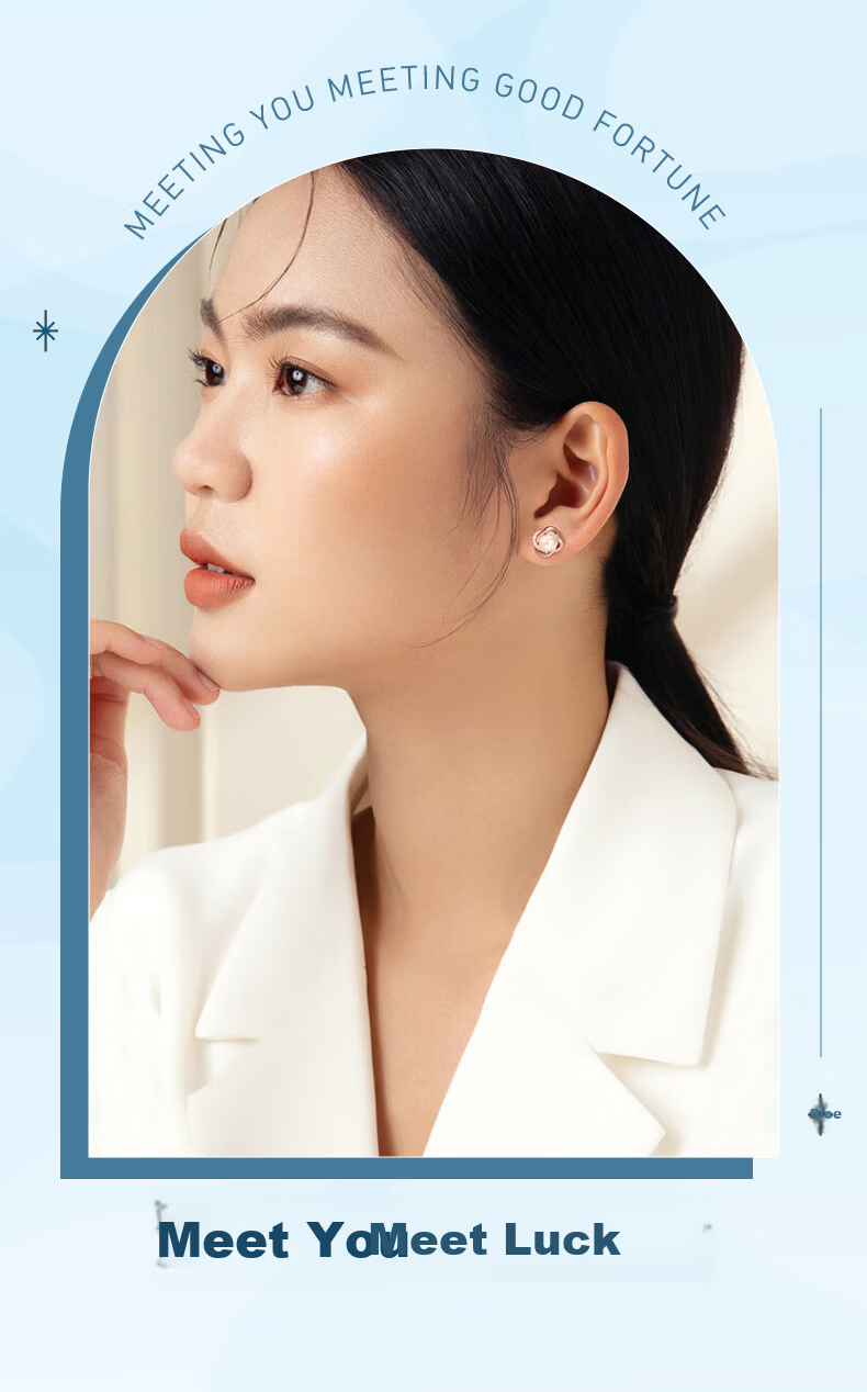 MANHE S925 Silver Mini Skirt Stud Earrings for Women, New 2026 Style, Birthday Gift for Wife Or Girlfriend 3