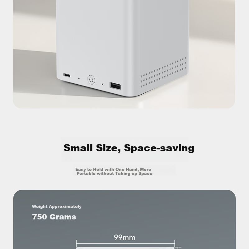 Lingke "Multi-Play" ME Mini 6-Bay SSD Mini PC N200 Dual 2.5G Soft Router Low-Noise Home Storage Computer Ubuntu 12G+64G+2TB 21
