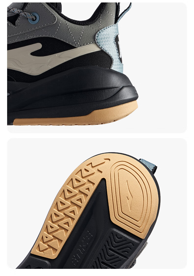 ERKE Tang Palace Night Garden Men's Sports Casual Shoes Men's High-top Breathable All-match 2025 New Model 14