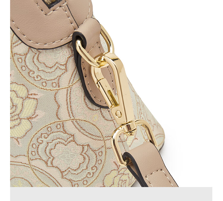 FOXER Women's Handbag, Large Capacity Shoulder Bag, Crossbody Bag, Chinese-Style Mom Bag, Light Luxury Valentine's Day Gift 8