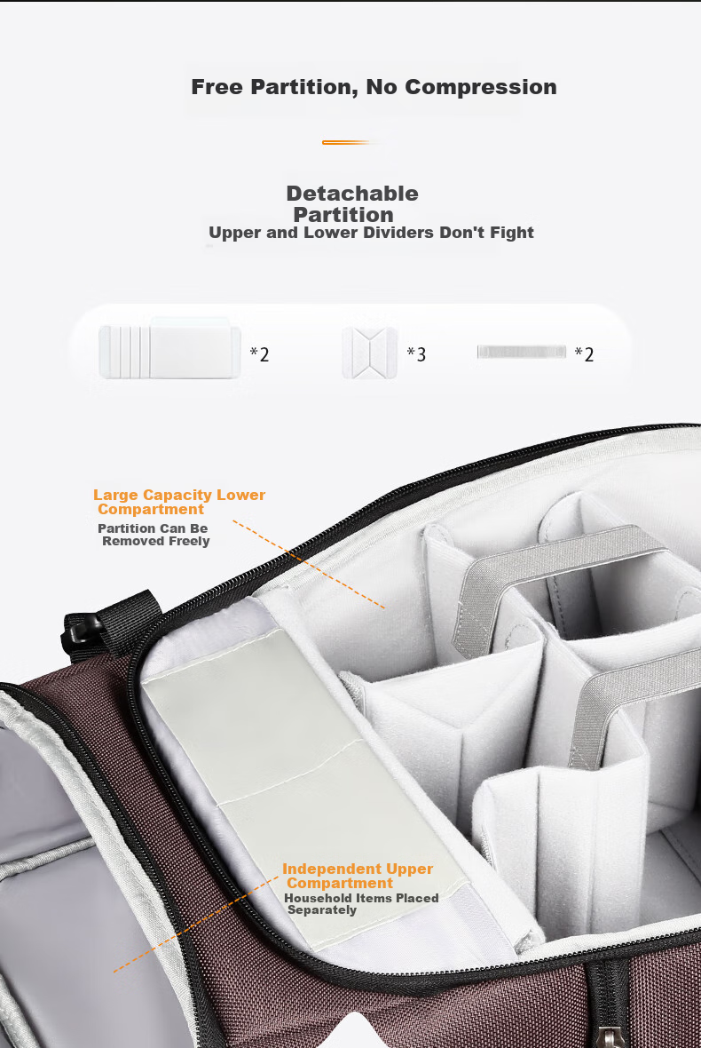 Pulewei DSLR Camera Bag, Backpack Photography Bag, Digital Canvas Outdoor Waterproof Travel Backpack 4