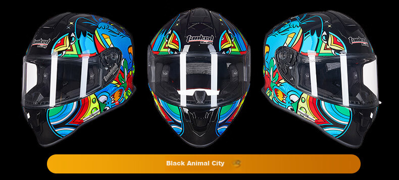 Tanked Racing Motorcycle Helmet T151 Children's Full-Face Anti-Fog 3C Safety Helmet with Lucky Cat Design XXXS 13