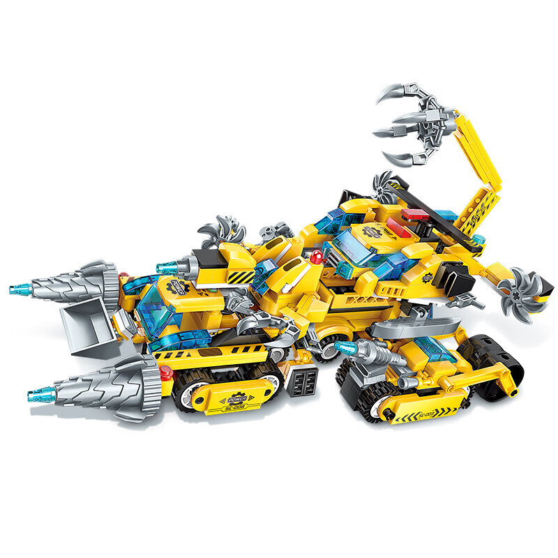 Конструктор ENLIGHTEN "Быстрая фэнтезийная боевая машина", 1408 деталей, для мальчиков от 6 лет