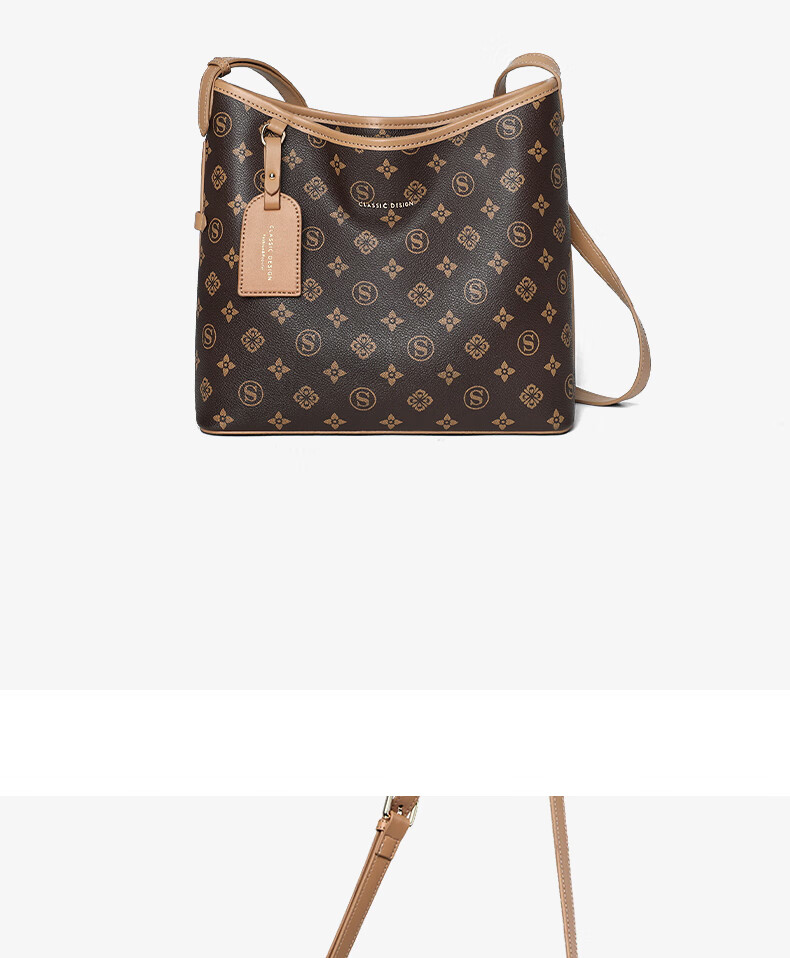 Aiqinghai Handbag, Women's Shoulder Bag, Crossbody Tote Bag, Commuter Luxury Brand, Birthday And Mother's Day Gift, Practical Present for Mom 5